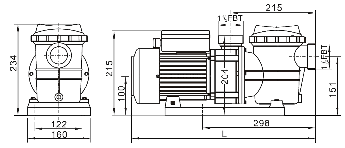 Hidro-MPT Swimming Pool Pump - Hidrotermal® Online Store Thailand ...